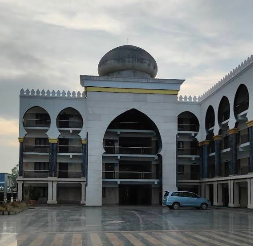 Madrasa - Front elevation with dome